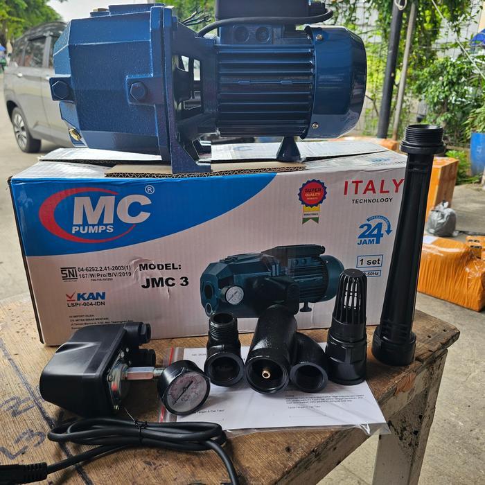 Pompa Air Nasional Mcpump Jmc3 Jetpump 255 Tanpa Tabung Terbaru 