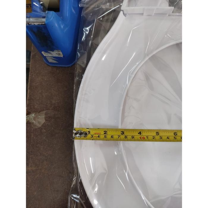 Ready Tutup Closet Duduk Kloset Wc Cover Toilet Seat Double Flap Showy Terlaris