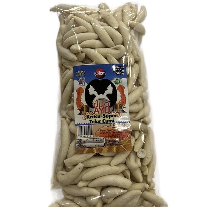 

TERMURAH Kericu kerupuk telur cumi Snack Cemilan mrek Duo Ayu READY STOCK