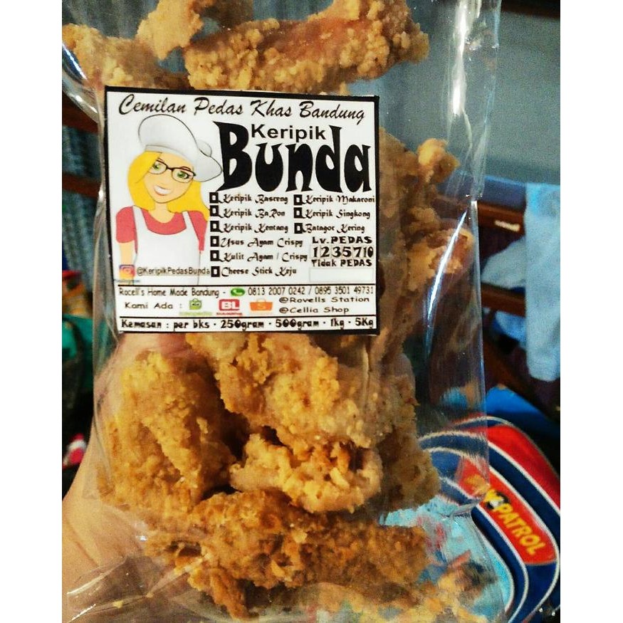 

KERIPIK KULIT AYAM CRISPY