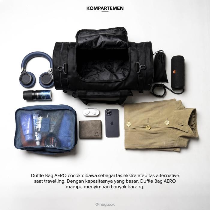 Tas Olahraga Tas Gym Tas Fitness Pria Duffle Bag Aero Heylook