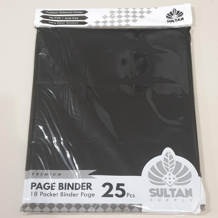 

Sultan Supply Premium 18 Pocket Binder Page 25 Pcs