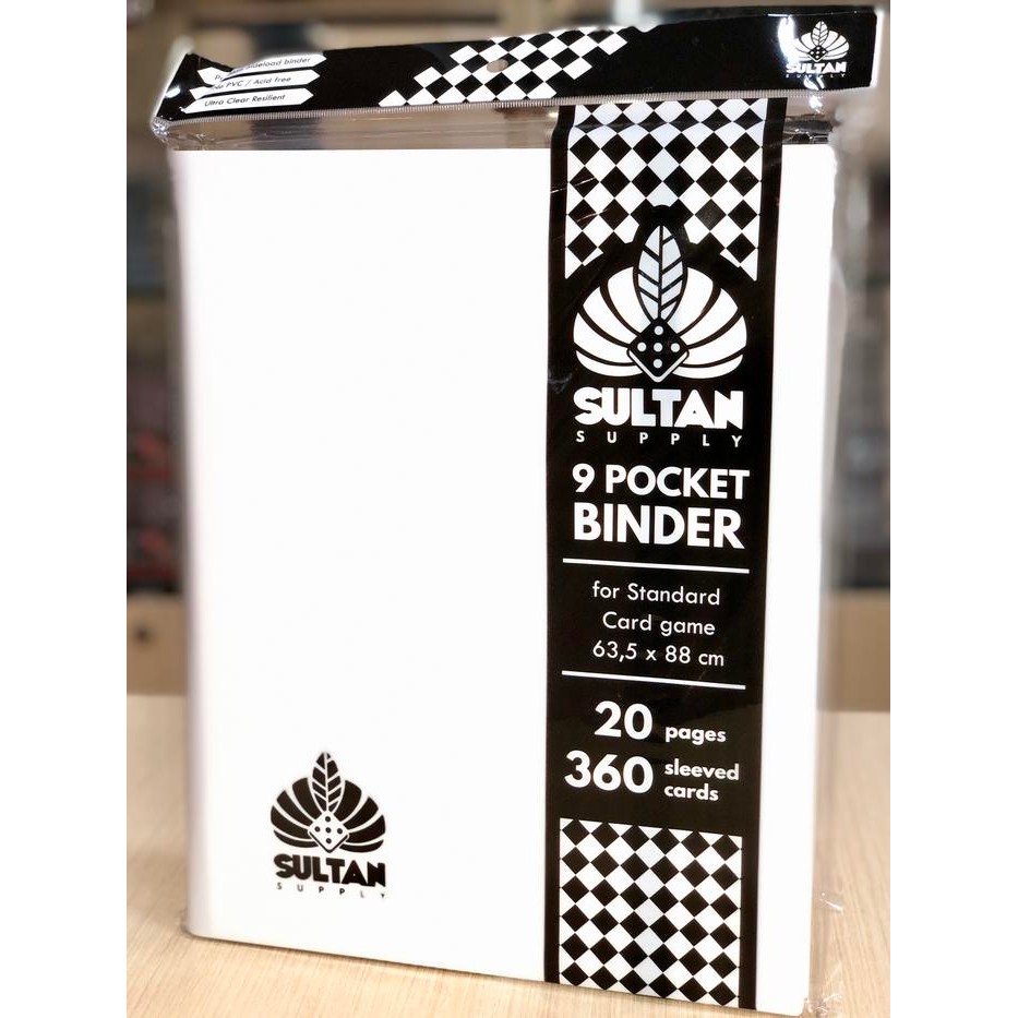 

Sultan 9-Pocket Binder White