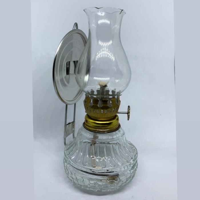 Lampu Ublik Lampu Teplok Minyak Tanah Bahan Kaca Tebal