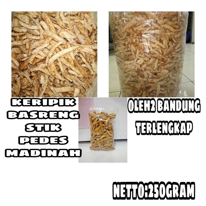 

Pilihan- Keripik Basreng Stik Pedes 250Gr