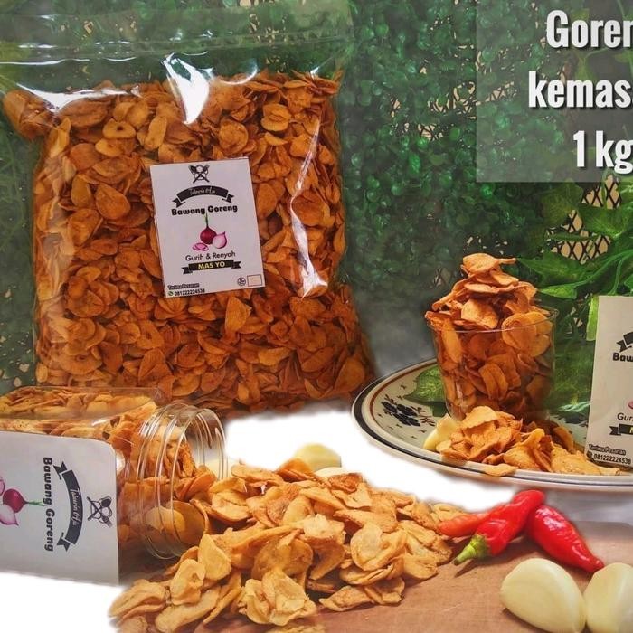 

Pilihan- Bawang Putih Goreng 1 Kg Dengan Ijin P-Irt Dan Sertifikasi Halal - Rempah, Bahan,