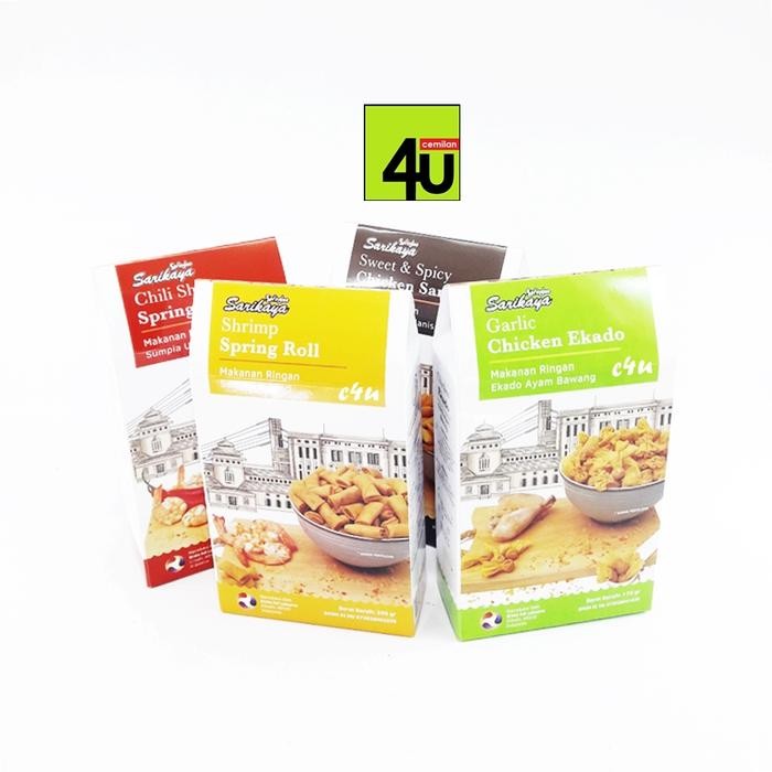 

Pilihan- Sarikaya - Snack Spring Roll - Kemasan Kotak