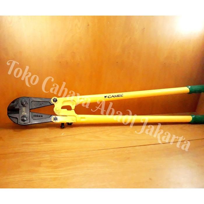 

Pilihan- Gunting Besi Beton Camel 36"/ Bolt Cutter Camel 36 Inch