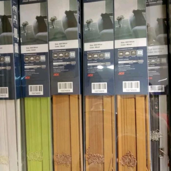 Tirai Jendela Impor Kris Pvc 60X180 Tirai Gulung