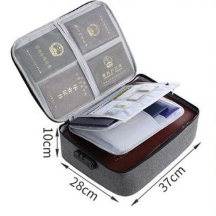 

TRAVEL BAG TAS KOPER TEMPAT PENYIMPANAN SIMPAN KERTAS BERKAS DOKUMEN