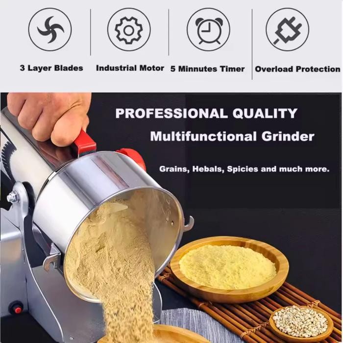 Mesin Giling Bumbu Rempah Blender Tepung