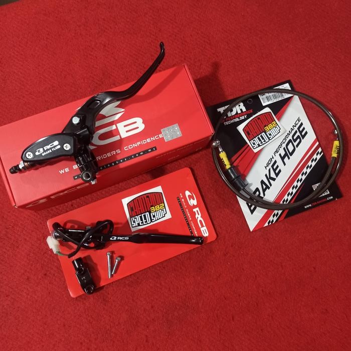 Handle Rem Master Rem E2 Rcb Selang Rem Tdr All New Aerox 155 Non Abs