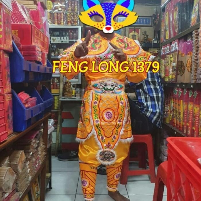 Kostum Cosplay Naga Cosplay Costume Baju Tatung Lok Thung Dewa