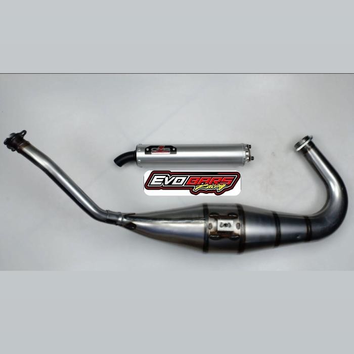 KNALPOT CMS NINJA RR BIG VOLUME GALVANIS ORIGINAL