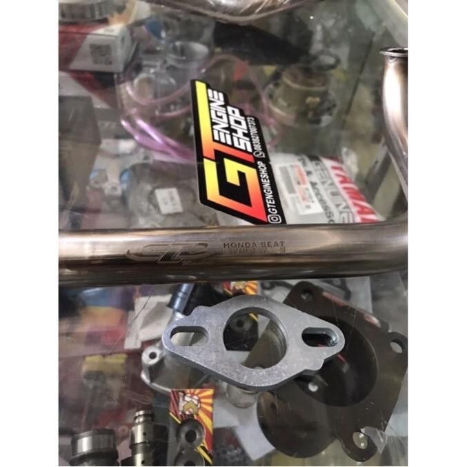 HEADER KNALPOT HONDA BEAT MP7 CLD PIPA KNALPOT BEAT MP7