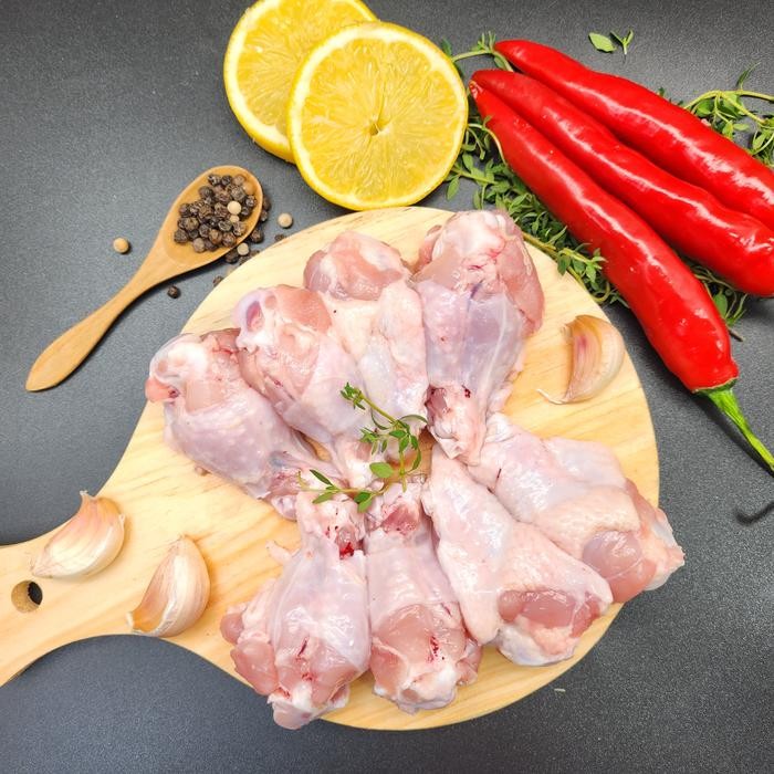 

Pilihan- Sayap Ayam Chicken Wing Stick Drumette / Pentung Sayap Ayam -+ 300 Gr