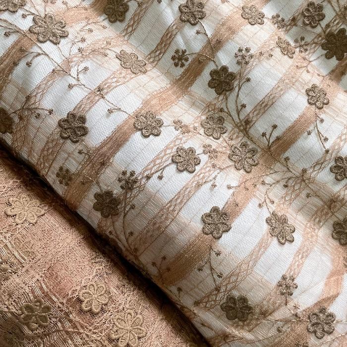 

KAIN CHANTILLY FLORAL METERAN 24948 MURAH MOTIF CANTIK BAGUS UNTUK SESERAHAN (LEBAR 150CM) COCOK