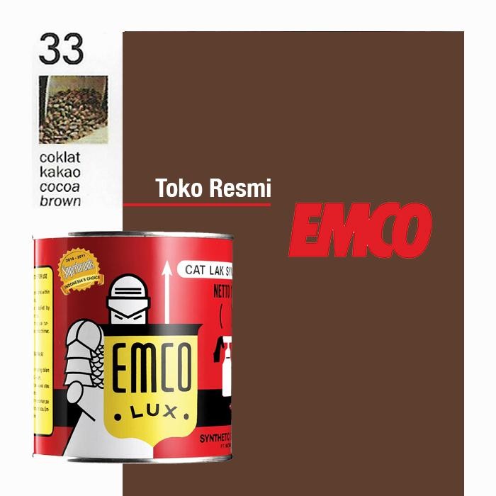 Emco Lux Cat Kayu & 1kg - Standar No. 33 masih ready