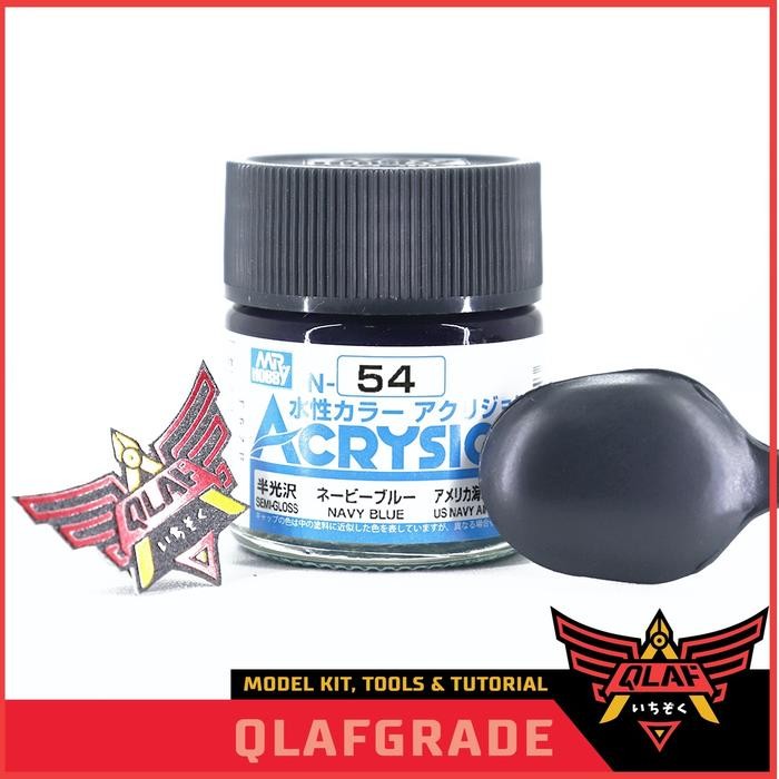 

Mr ACRYSION NAVY BLUE N54 N 54 cat gundam airbrush acrylic akrilik