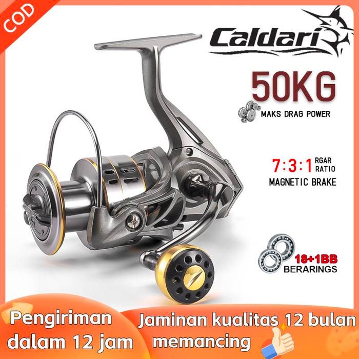Metal Pancing Reel Pancing Murah Jigging Reel Alat Ikan Laut