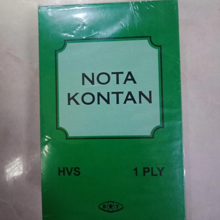 

New Nota Kontan Kecil BOT 1 Play (1pack/10pcs) 10,5*16,5cm
