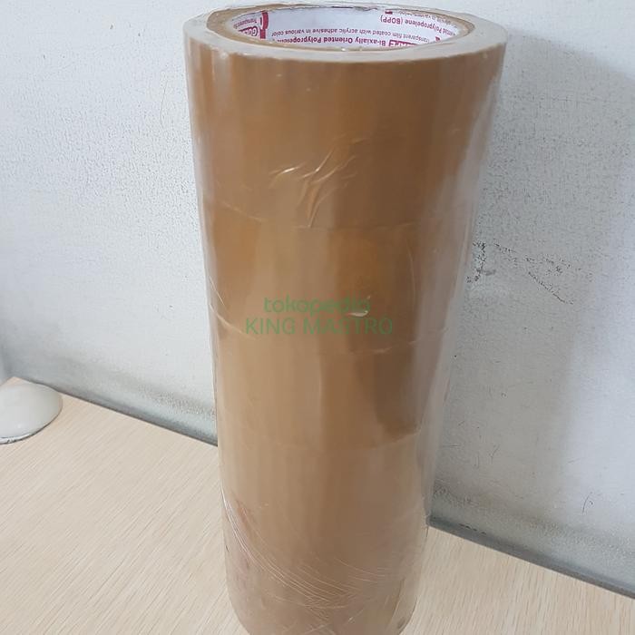 Goldtape Lakban Coklat Merah Besar