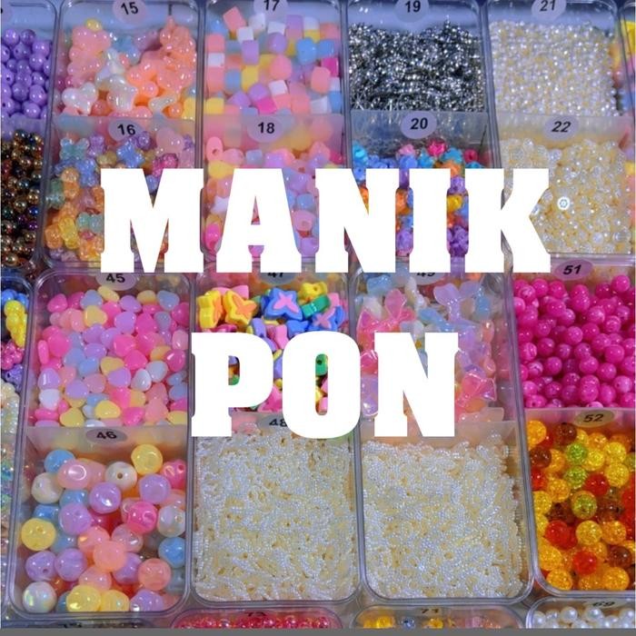 

New MANIK PON LIVE 100-450 Gram untuk meronce