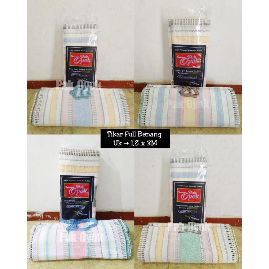 Pilihan- Tikar Lipat Premium Jumbo Full Benang - Tikar Hajatan - Tikar Karpet Rumah - Tikar