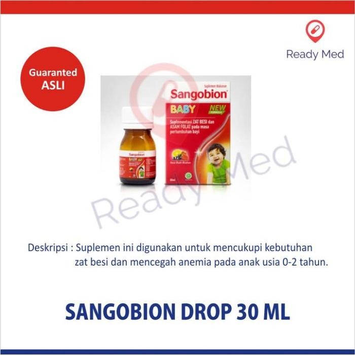 Pilihan- Sangobion Drop Suplemen Zat Besi Untuk Bayi