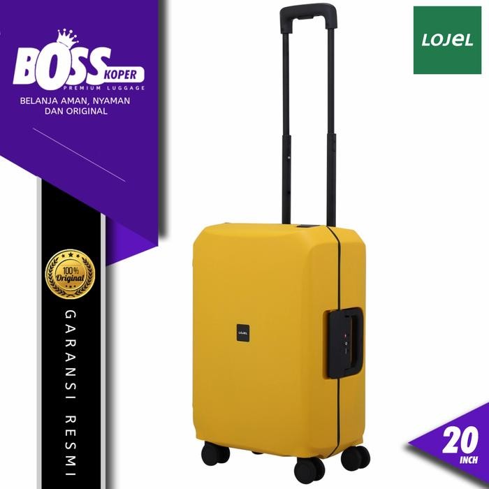 Koper Lojel 20 Inch Kabin Tanpa Zipper Small Frame Hardcase Original