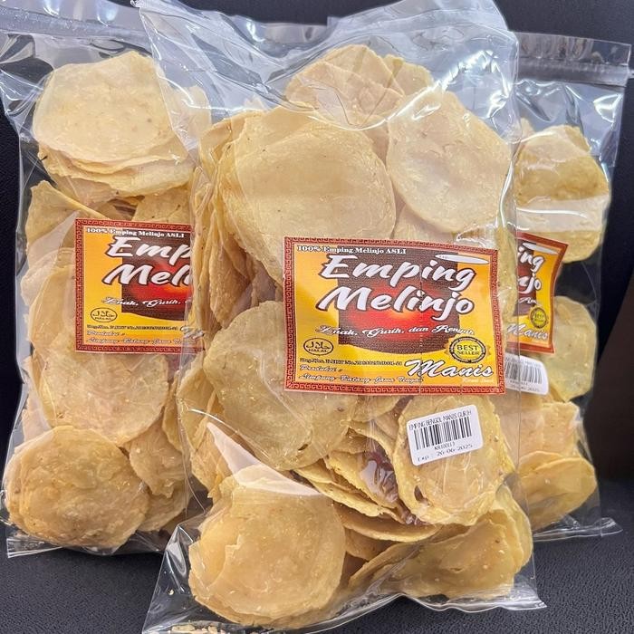 

Pilihan- Emping Melinjo Manis Mentah 500Gr Ukuran Sedang