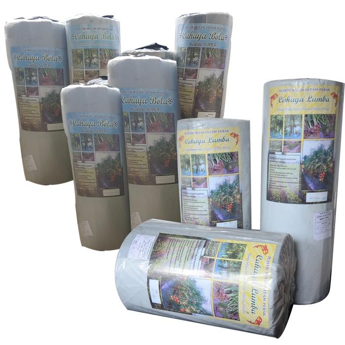 Plastik Mulsa 35 mic x 60-120 cm x 500 mtr Cahaya Bola Super