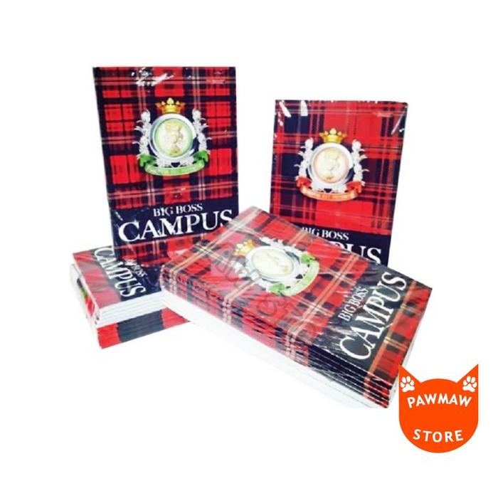 

New Buku Tulis BigBoss Campus 50 Lembar ( PACK )
