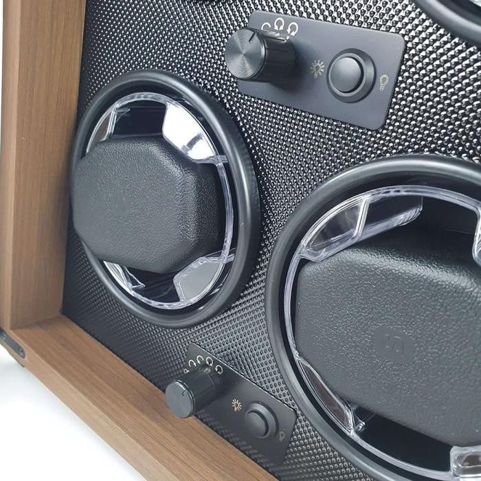 Kotak Display Jam Watch Winder Box Pemutar Jam Tangan Otomatis Led Pasti Ori