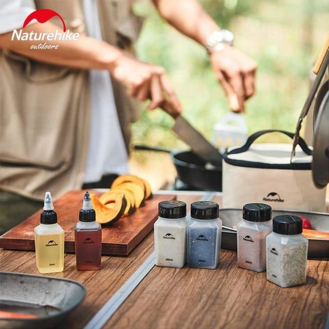 Botol bumbu set naturehike CNH22CJ043 perlengkapan alat masak camping