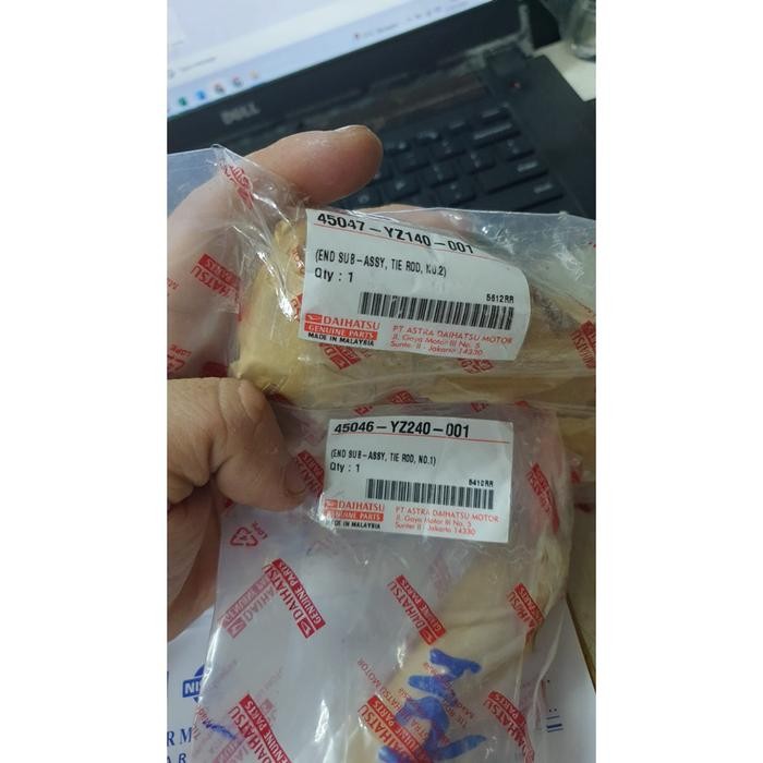 Jual Original Astra 1 Set Tie Rod Pendek Avanza / Xenia / Veloz 2004 2005 2006 2007 2008 2009 2010