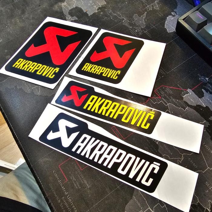 Sticker Akrapovic Original