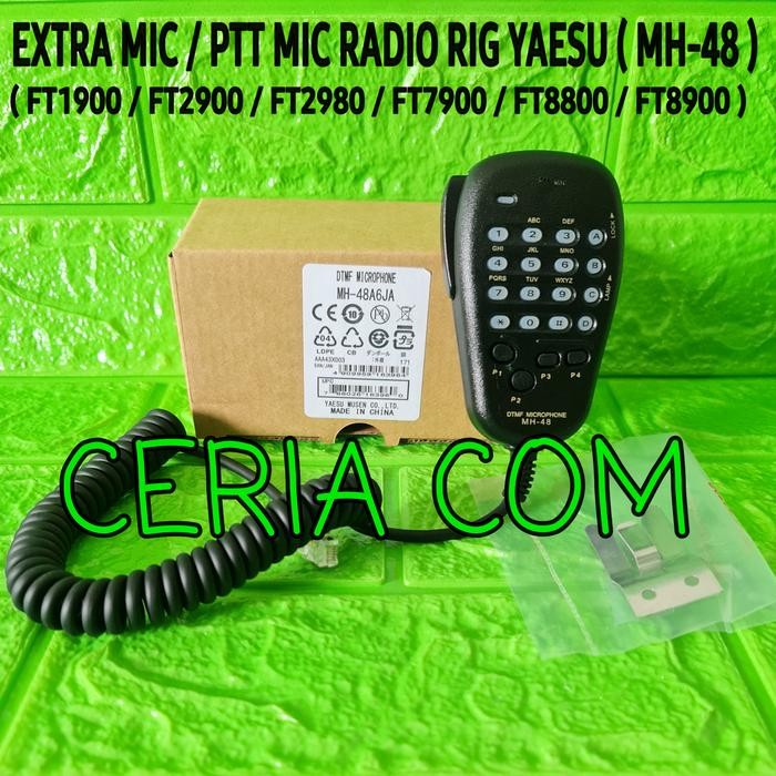 EXTRA MIC RIG YAESU FT1900 FT2900 FT2980 R FT7900 FT8800 FT8900 MH-48