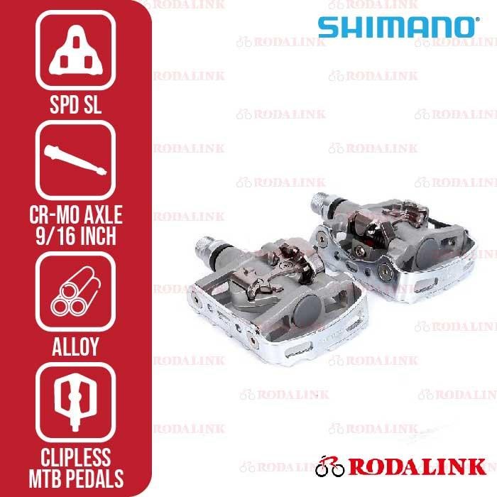 Shimano Pedal Sepeda Clipless M324 - Individual Packaging