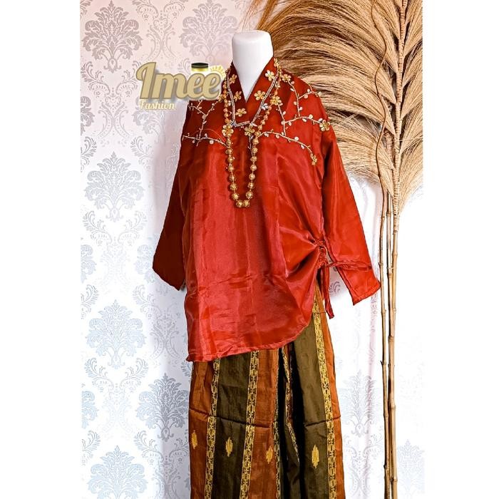 ASLI Baju bodo modern abugis (set baju dan sarung) / abugis makassar READY STOCK