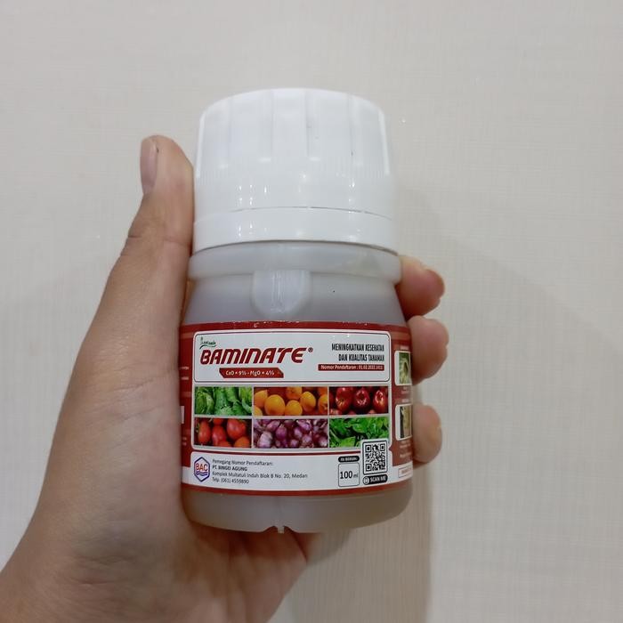 ] BAMINATE 100ml Pupuk Cair CaO: 9% - MgO: 4%