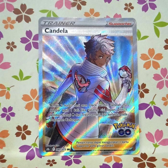 HOT PROMO candela SR pokemon go s10b 080/071 pokemon tcg indonesia