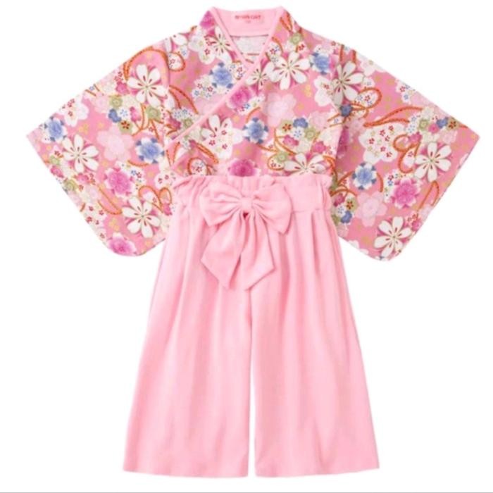 TERLARIS baju kimono jepang anak perempuan kimono girl cosplay japan costum READY STOCK