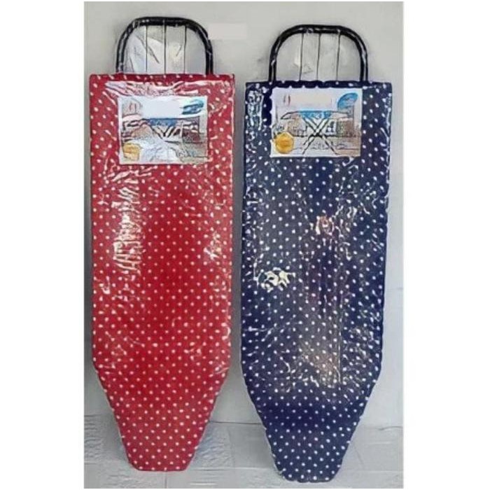 Meja Setrika Duduk Lesehan Meja Gosokan Motif Polkadot