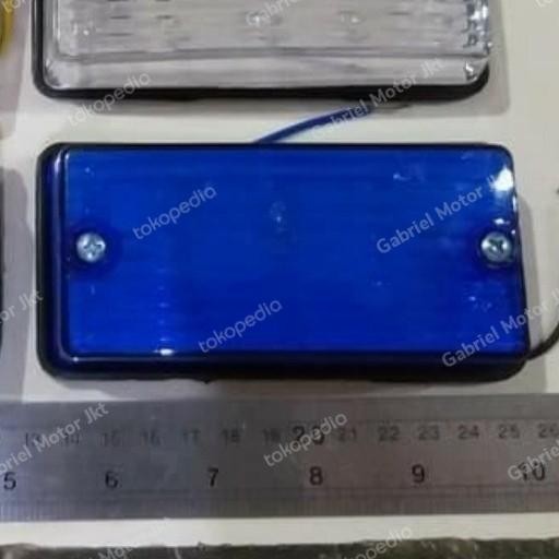Jual Lampu Bak Truk Model Led Dny 168 Biru-Box Isi 6 Pcs