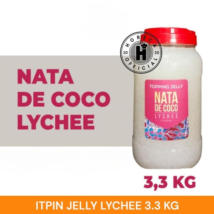 Lansungkirim- Itpin Qq Jelly Rainbow , Nata De Coco 3,3Kg / Topping Jelly Minuman