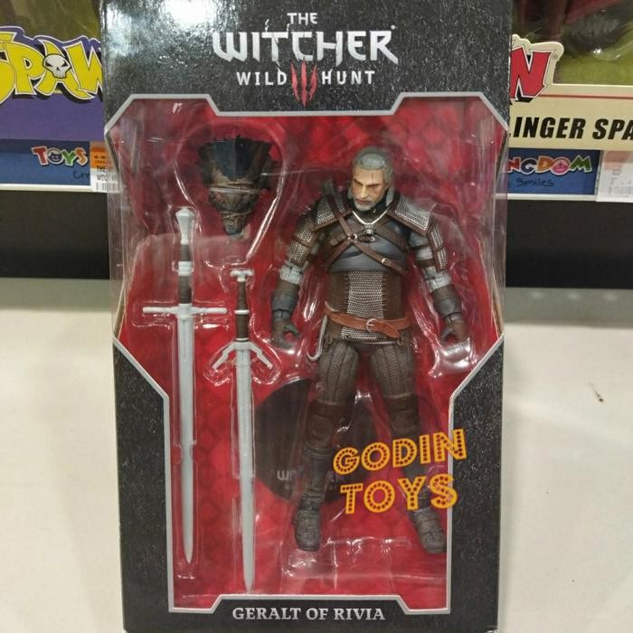 Ready McFarlane The Witcher Geralt of Rivia wild hunt Original