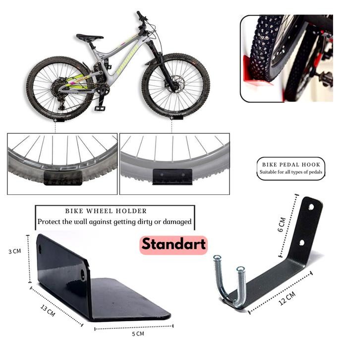 GANTUNGAN SEPEDA DINDING RAK SEPEDA DINDING