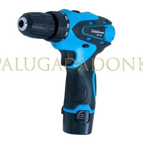 Mesin Bor Dan Obeng Baterai Cordless 12 V / Bor Tangan Baterai Benz Werkz