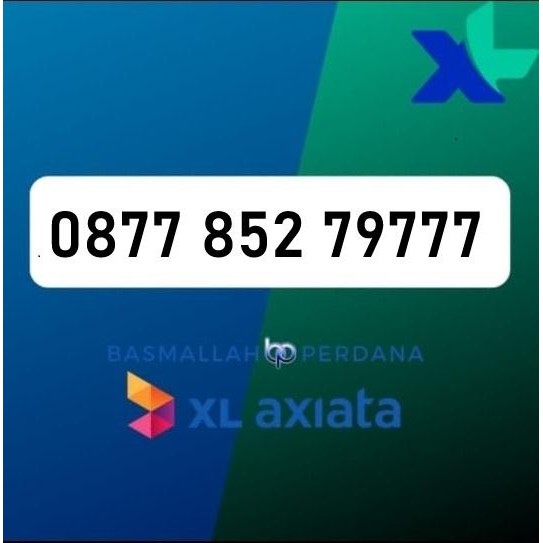 Nomor Cantik XB77 852 79777 Perdana XL 4G 5G YOP925